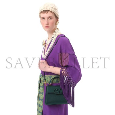 VALENTINO SMALL VSLING GRAINY CALFSKIN HANDBAG ZW2B0F53KGW_JS8 (22*17*9cm) 